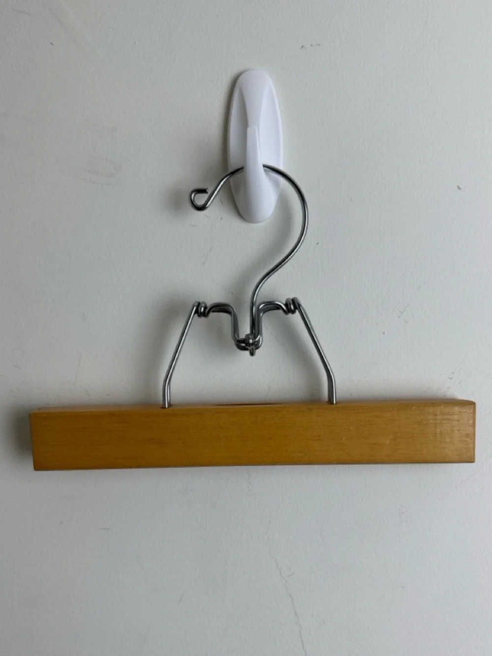 Vintage Wooden Clamp Hangers Lot of 5